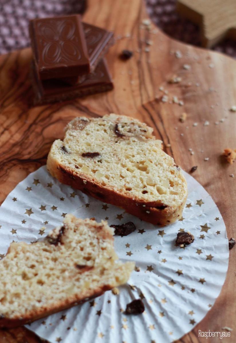 Rezeptbild: Mini-Quarkstollen mit Schokolade und Marzipan