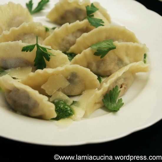 Rezeptbild: Pfifferlingsravioli