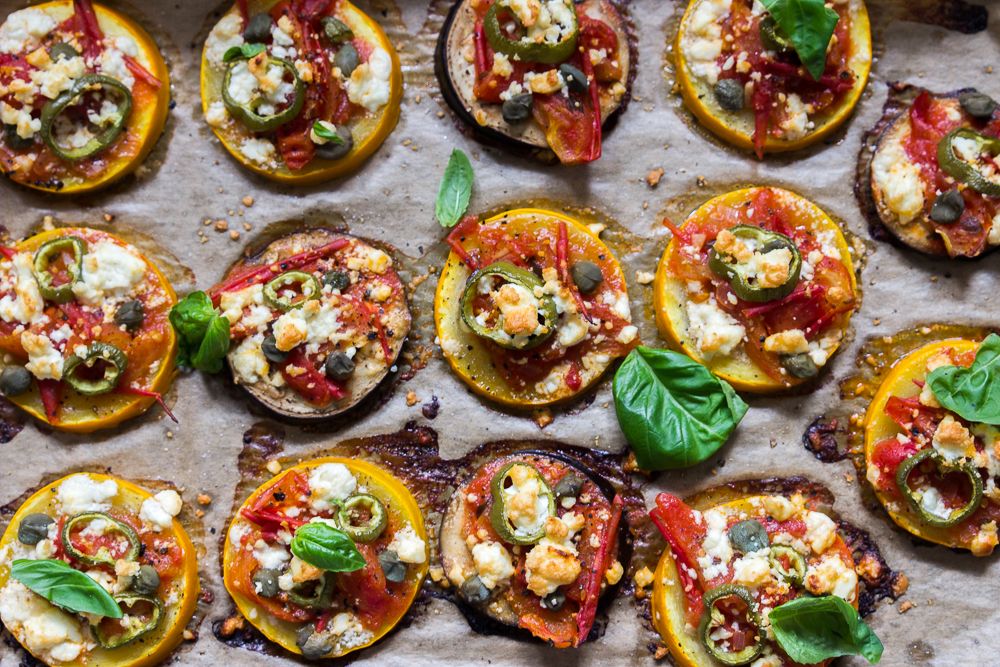 Rezeptbild: Low Carb Zucchinipizza