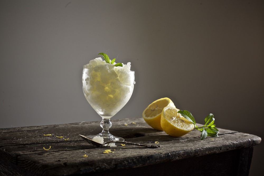Rezeptbild: Zitronen-Granita