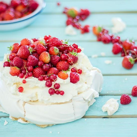 Rezeptbild: Sommerliche Pavlova