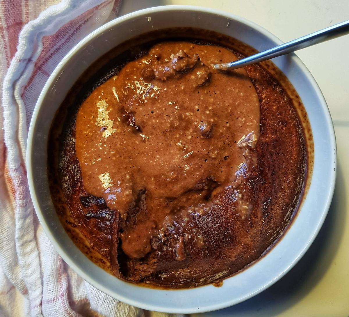 Rezeptbild: Haferflocken-Schokosouffle