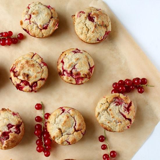 Rezeptbild: Johannisbeer-Vanille Muffins