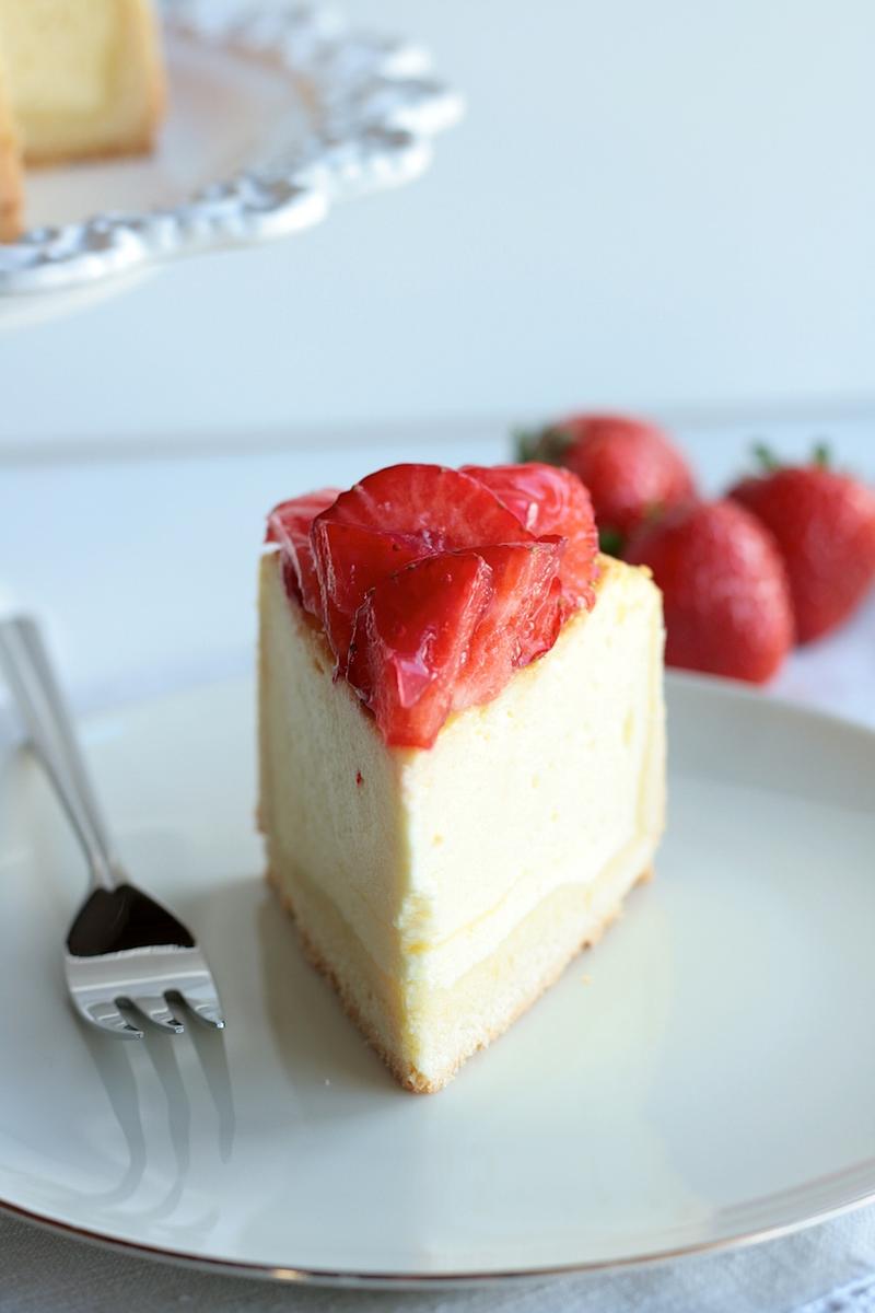 Rezeptbild: Erdbeer-Käsekuchen