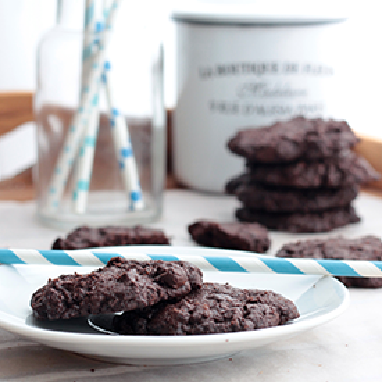 Rezeptbild: Double Chocolate Cookies
