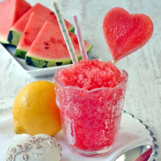 Rezeptbild: Wassermelonen Granita