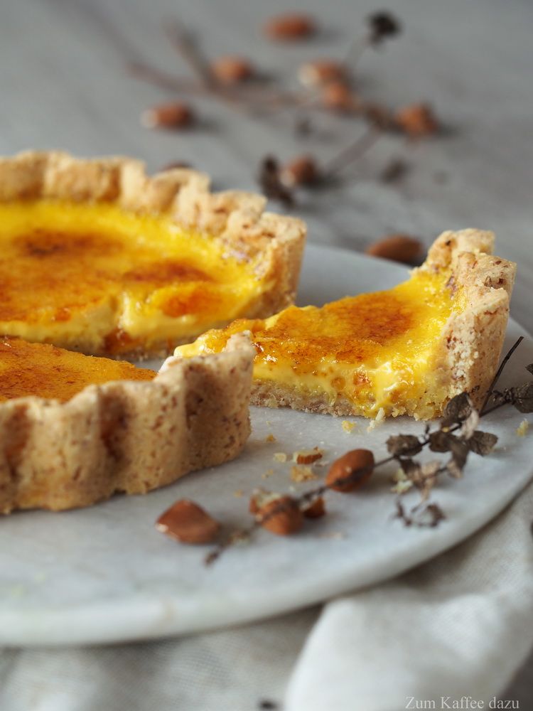 Rezeptbild: Karamellisierte Orangen-Tarte mit Safran