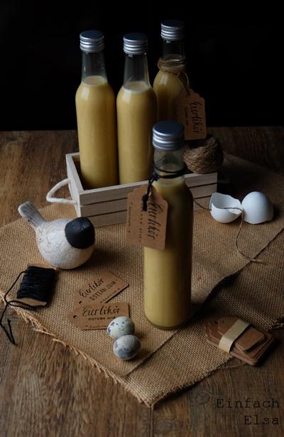 Rezeptbild: Klassischer Eierlikör mit Vanille