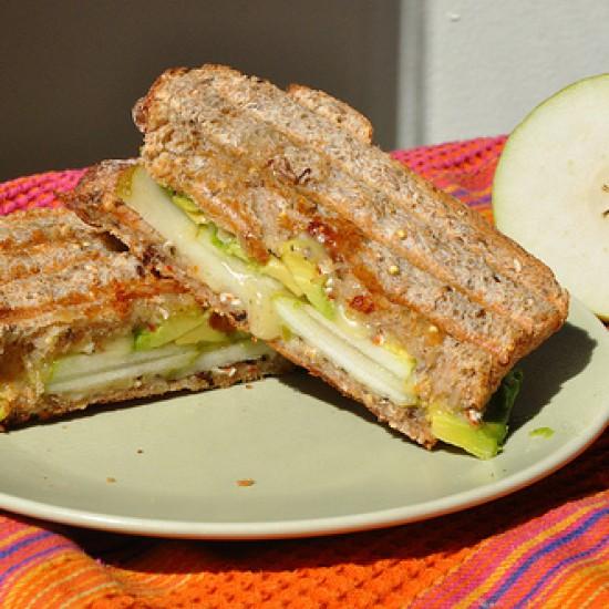Rezeptbild: Kaesetoast mit Habanero Marmelade