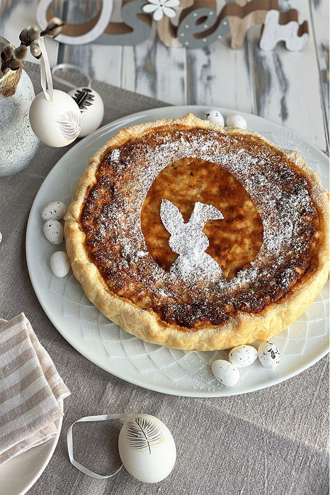 Rezeptbild: Oster-Reisfladen aus der Schweiz
