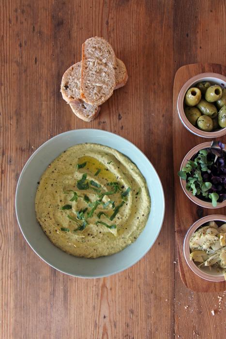 Rezeptbild: Bärlauch-Hummus
