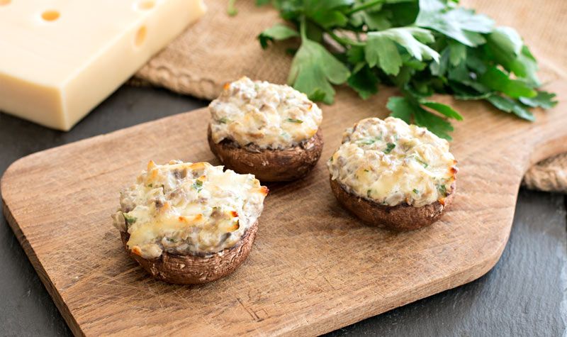 Rezeptbild: Das perfekte Rezept für: Gefüllte Pilze