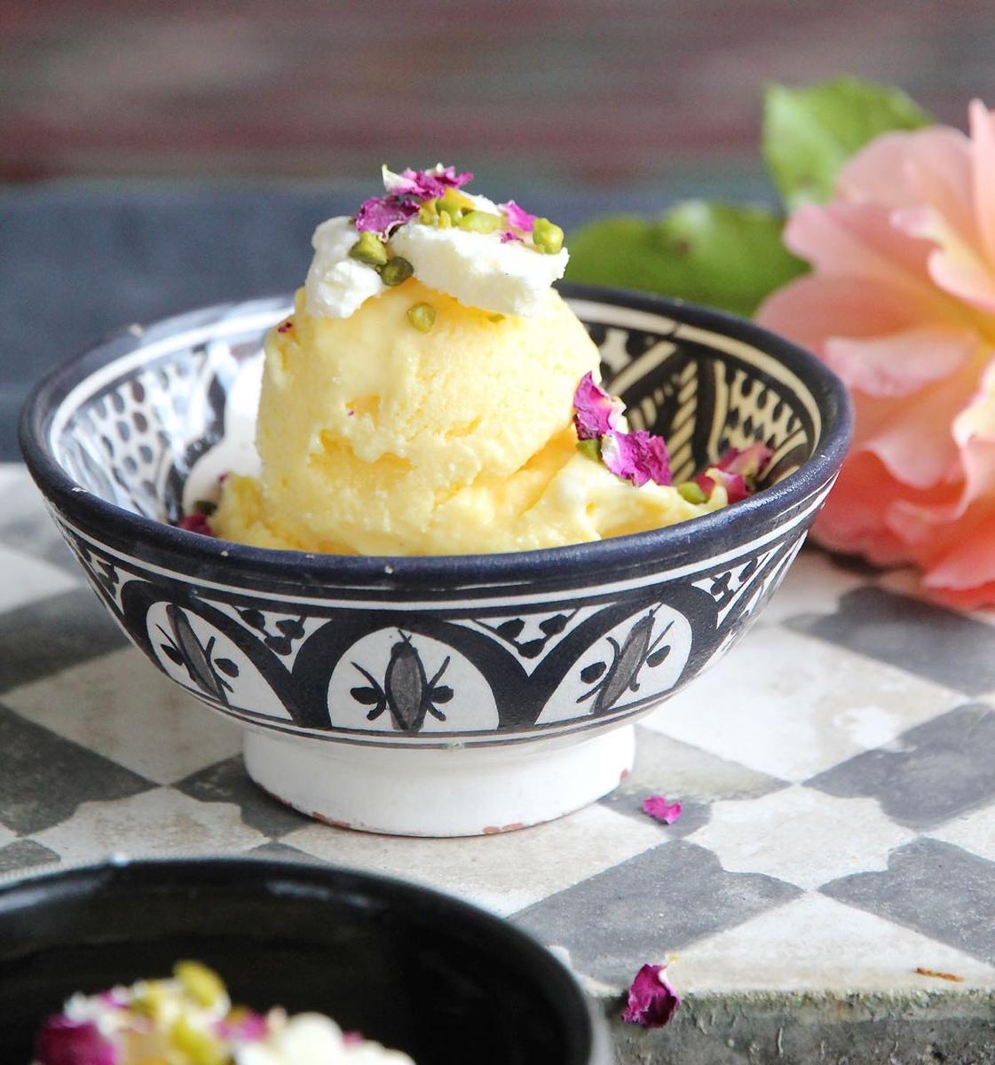 Rezeptbild: Bastani Sonati - cremiges persisches Safran-Eis