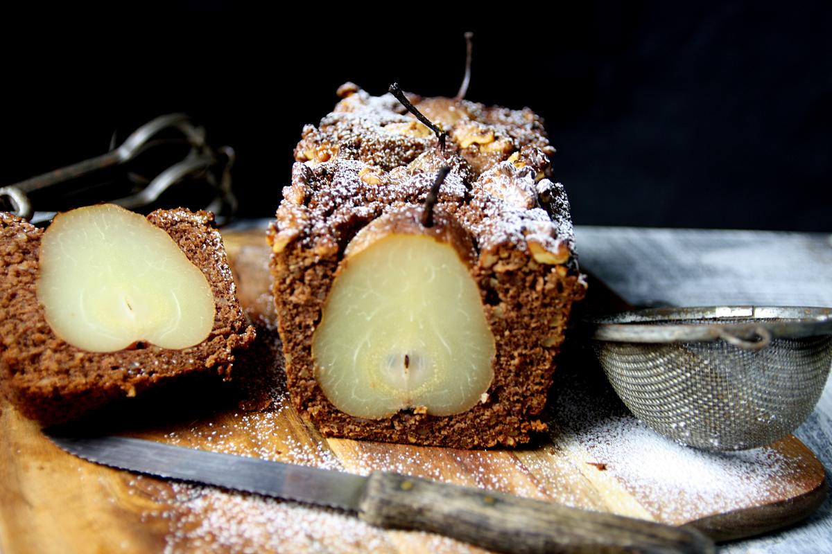 Rezeptbild: Versunkener Birnenkuchen