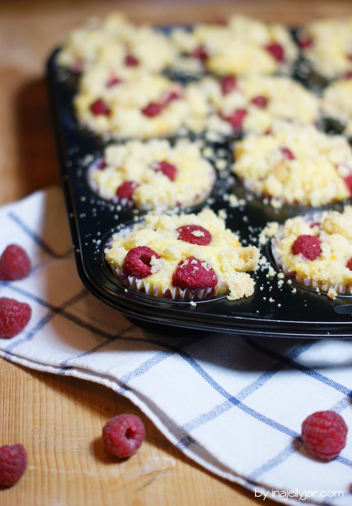 Rezeptbild: Himbeer-Streusel-Muffins