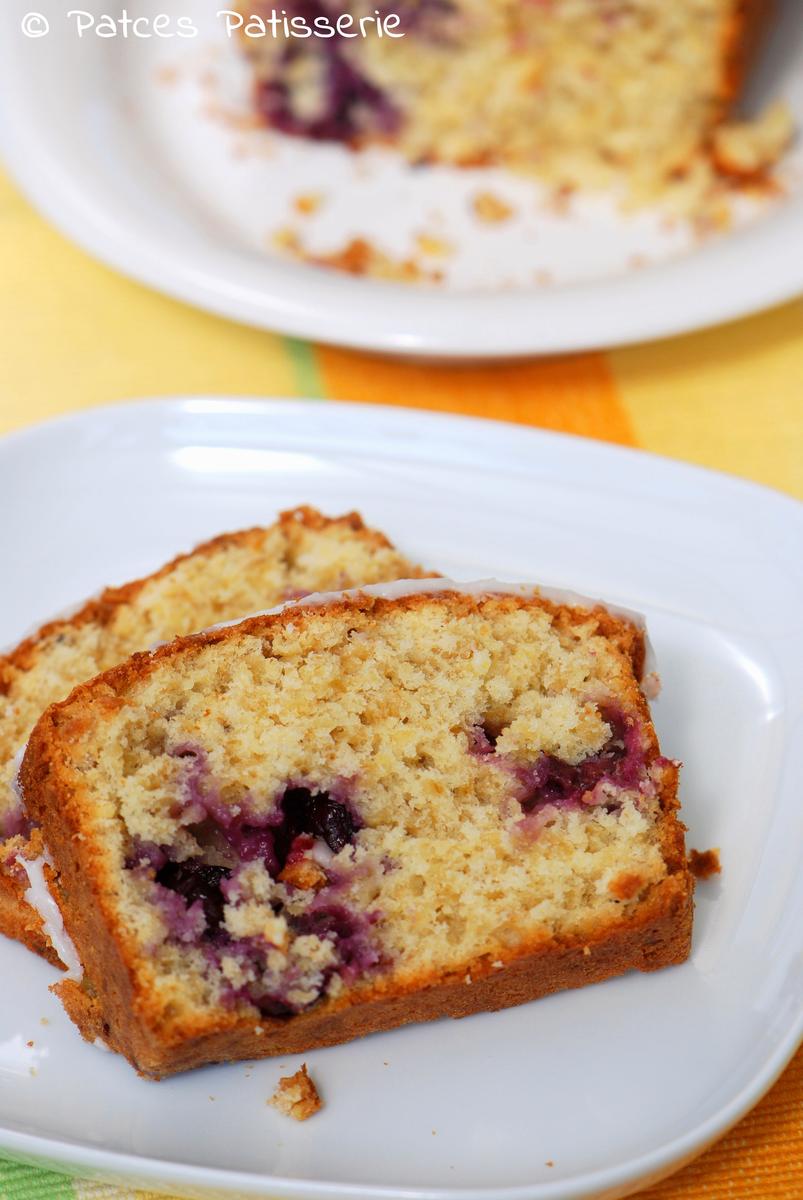 Rezeptbild: Haferflockenkuchen mit Zitrone & Blaubeeren