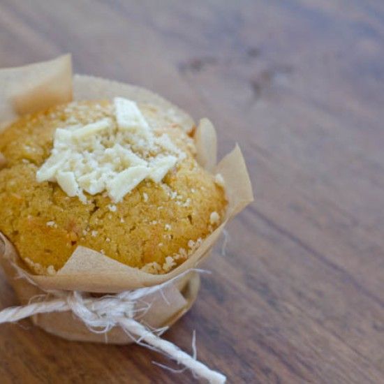 Rezeptbild: White Chocolate Pumpkin Muffins