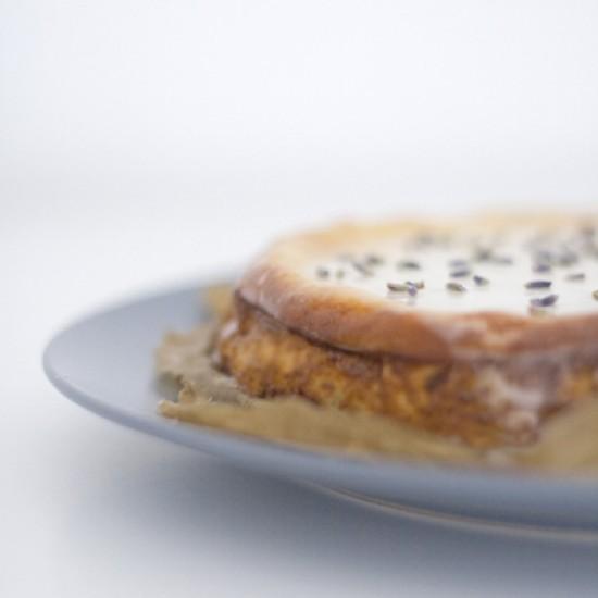 Rezeptbild: Lavendel-Käsekuchen