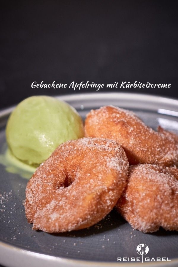 Rezeptbild: Gebackene Apfelringe