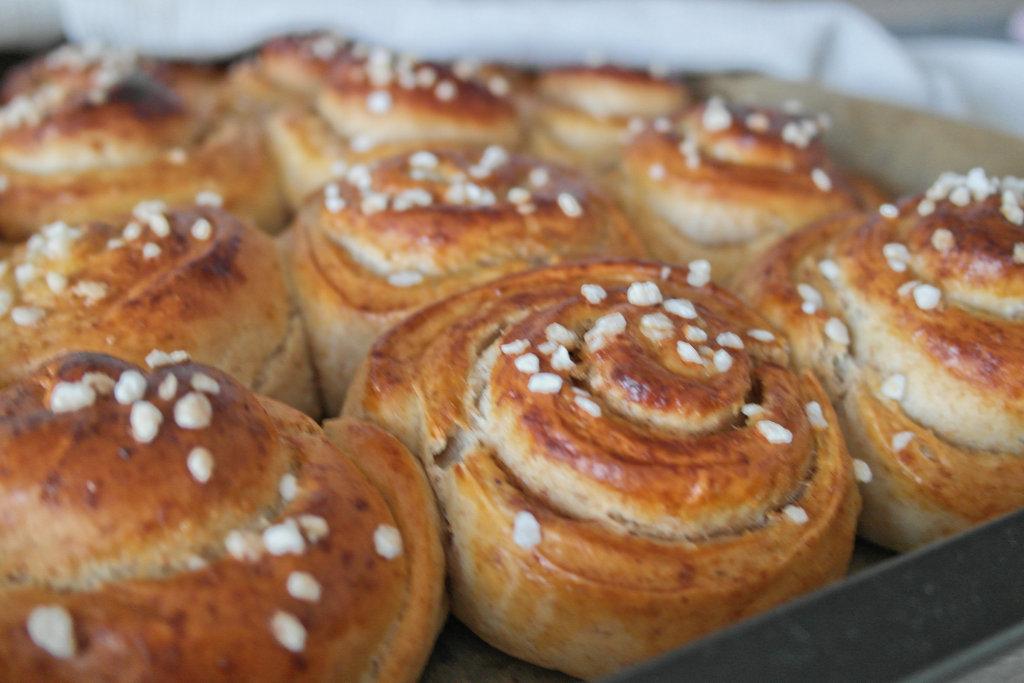 Rezeptbild: Gesunde Apfel-Zimt-Schnecken