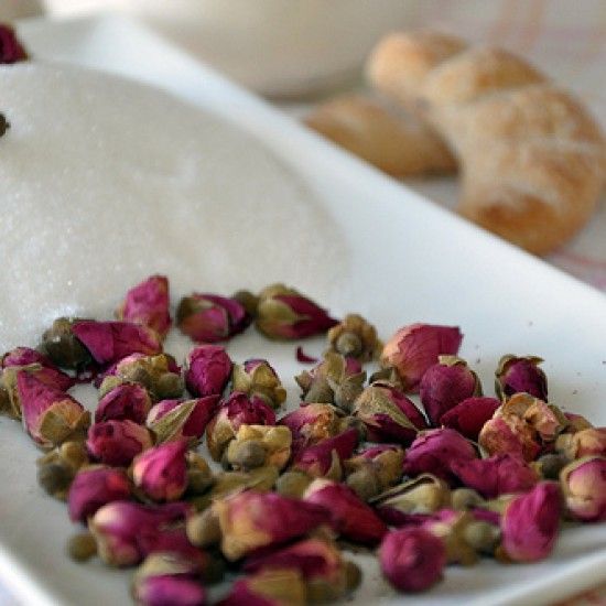 Rezeptbild: Rosenzucker