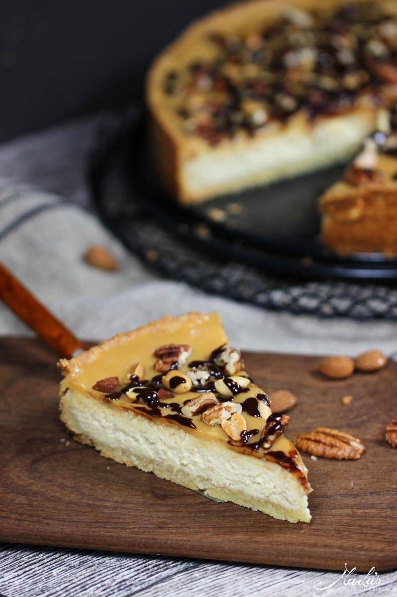 Rezeptbild: Cremiger Toffee-Cheesecake