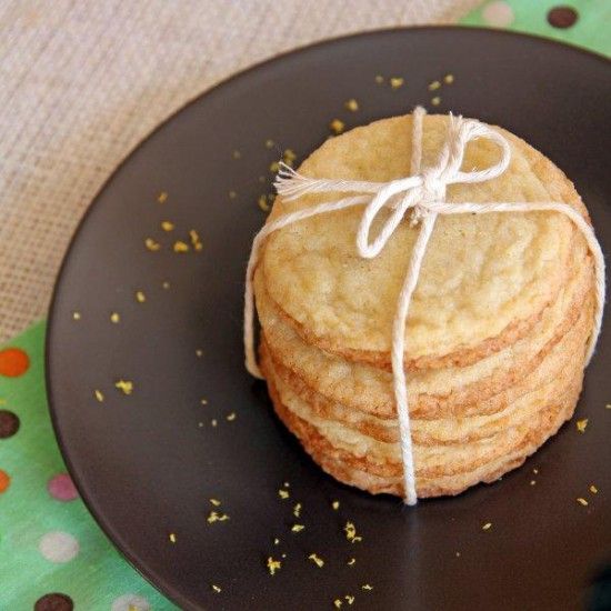 Rezeptbild: Zitronen Snickerdoodle Kekse