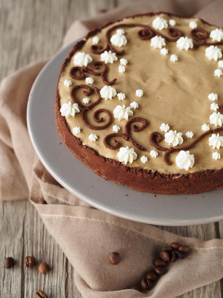 Rezeptbild: Espresso-Tarte mit Mango