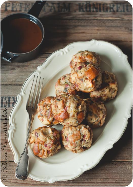 Rezeptbild: Brezenknödel, gedämpft