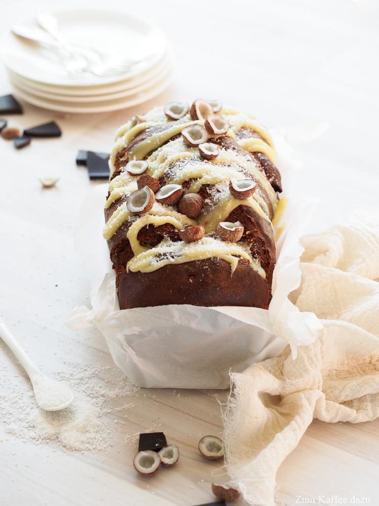 Rezeptbild: Schokoladen-Brioche mit Kokos