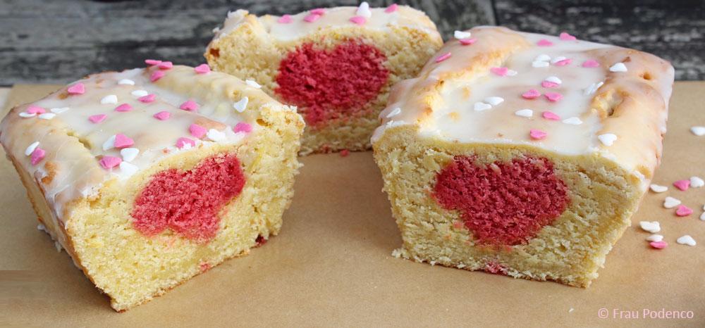 Rezeptbild: Ein Herz für Zitronenkuchen