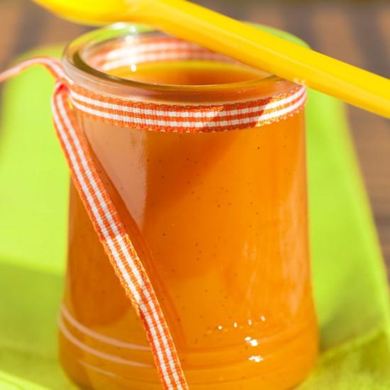 Rezeptbild: Kürbis-Kokos-Marmelade