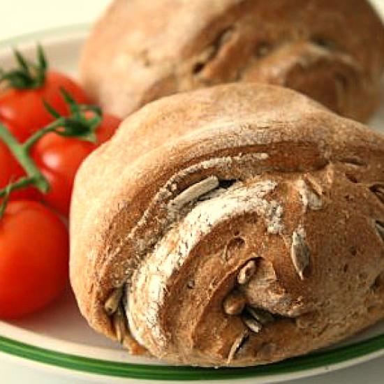 Rezeptbild: Sonnenblumenkern-Schnecken