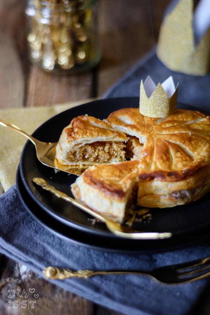 Rezeptbild: Galette des Rois - Französischer Königskuchen mit Mandelfüllung