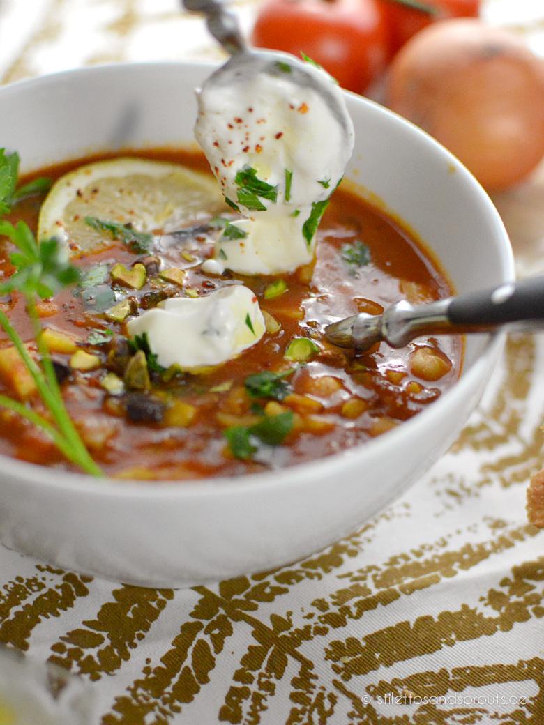 Rezeptbild: Harira – orientalische Linsensuppe