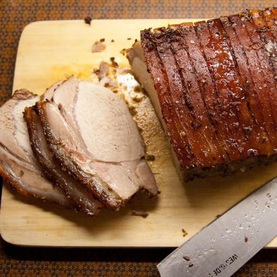Rezeptbild: Wiener Schweinsbraten