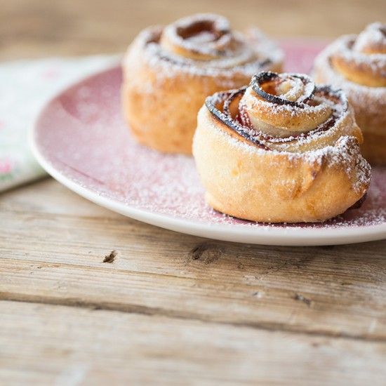 Rezeptbild: Apfel-Zimt-Schnecken