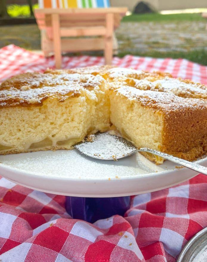 Rezeptbild: Versunkener Apfelkuchen – wie von Oma