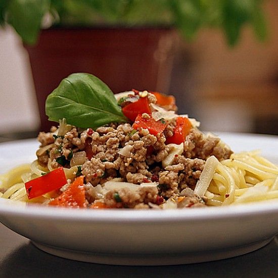 Rezeptbild: Thai-Bolognese