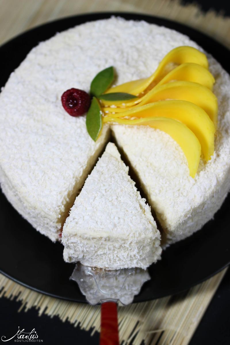 Rezeptbild: Exotische Kokostorte