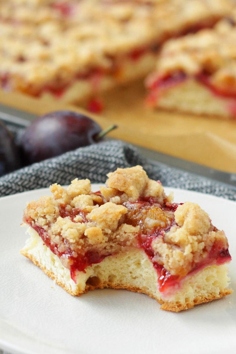 Rezeptbild: Zwetschkenfleck mit Zimtstreusel