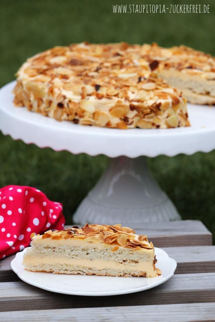 Rezeptbild: Low Carb Schwedische Mandeltorte