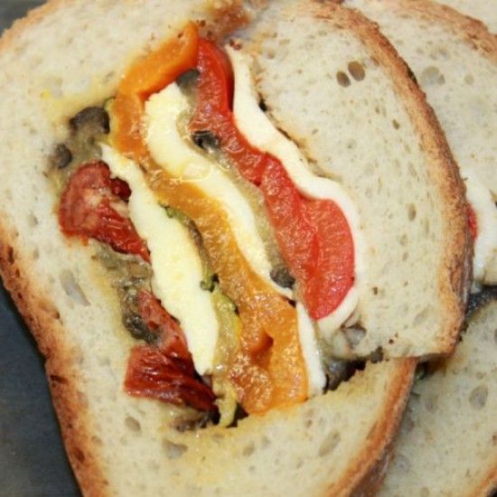 Rezeptbild: Gefülltes Brot
