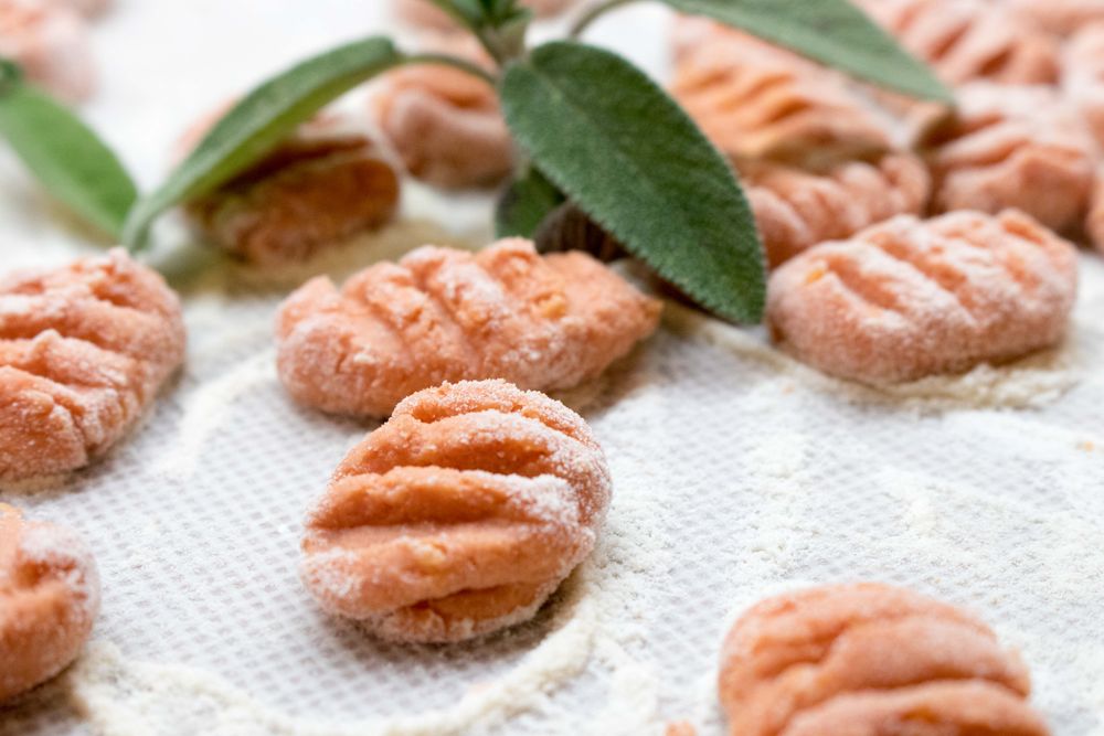 Rezeptbild: Tomaten-Gnocchi mit Chorizo-Sauce