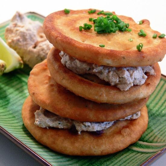 Rezeptbild: Kichererbsenpuffer