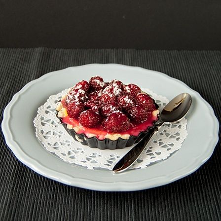 Rezeptbild: Himbeer-Tartelette