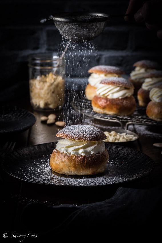 Rezeptbild: Semlor – schwedische Köstlichkeit zur Fastenzeit