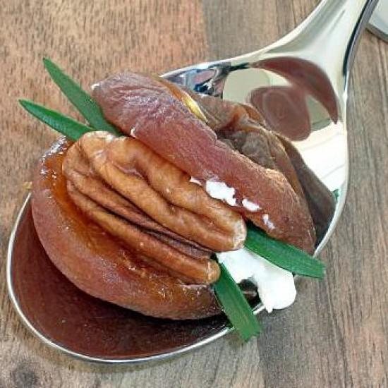 Rezeptbild: Gefüllte Aprikosen