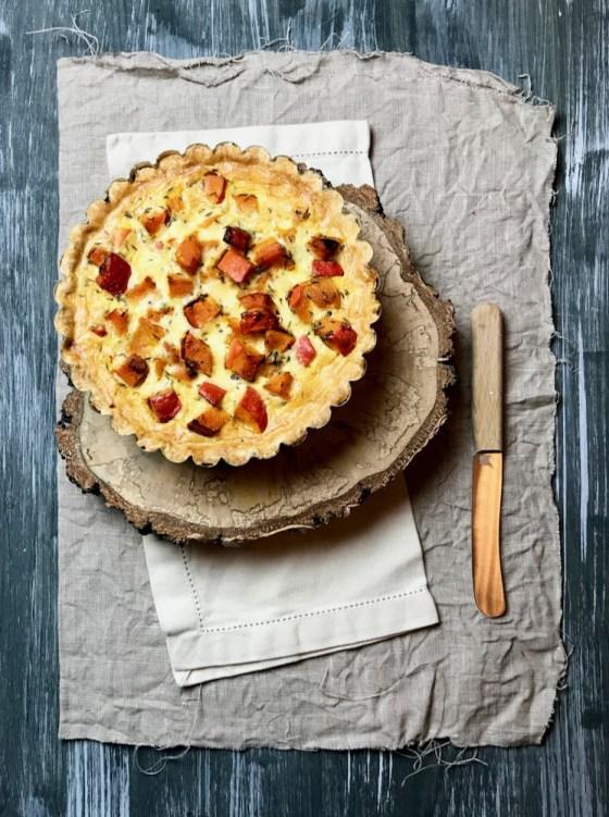 Rezeptbild: Kürbisquiche