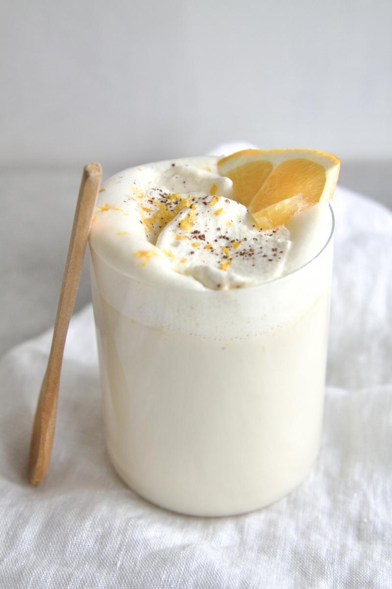 Rezeptbild: Orangen weisse Schokoladen Kakao